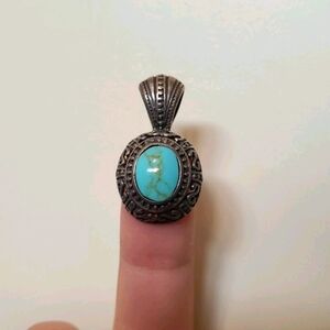 Sterling Silver Drop Pendant